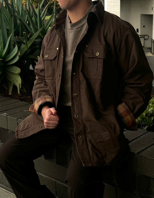 Brown Shirt Jacket